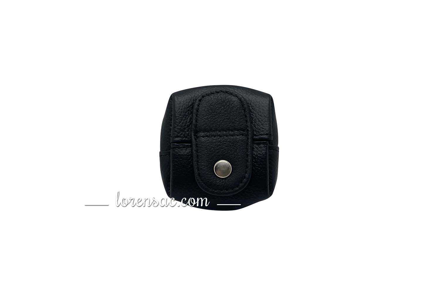 Mini porte monnaie homme cuir fermoir pression