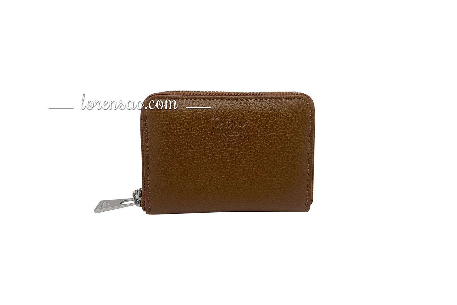 Porte carte anti rfid cuir marron