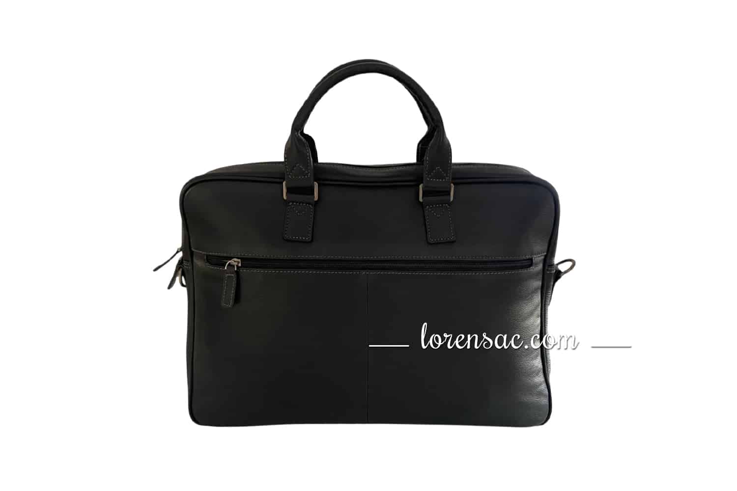 Sac ordinateur 17 pouces homme cuir tendance